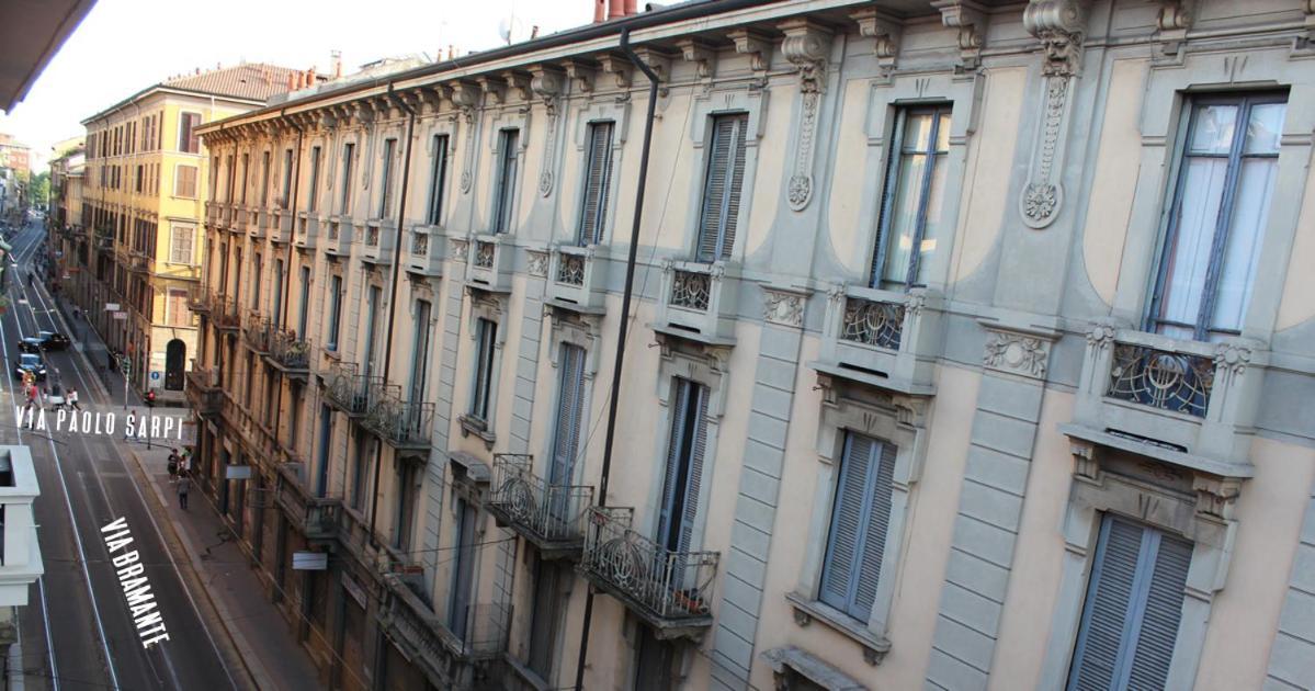 Up Studio Sarpi Milano Lägenhet Exteriör bild